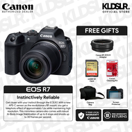 Canon EOS R7 Full-Frame Mirrorless Camera + 18-150mm Kit Lens (3 Years Canon Malaysia Warranty)