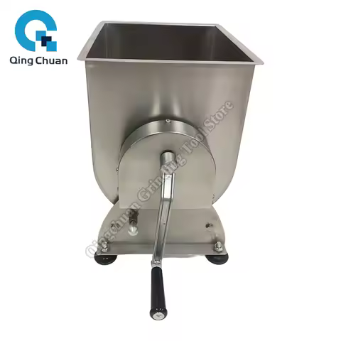Manual Meat Mixer Multifunctional Stainless Steel Manual Mixer Stuffing Mixer Meat Grinder For Kitch