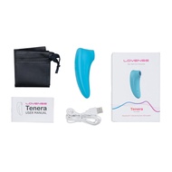 Lovense Tenera App-Controlled Clitoral Air Stimulator Vibrator (Teal)