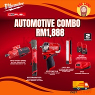 MILWAUKEE M12 CORDLESS COMBO RM 1888 (FIWF12-0 + FRAIWF-12 + FDGS-0 + L4 FL 301)