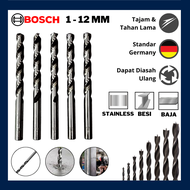 BOSCH MATA BOR BESI HSS BOSCH 1-12 MM BOSCH MATA BOR BESI ASLI BOSCH HSS