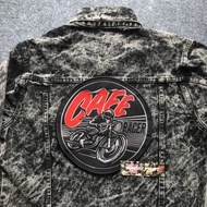 BIG Patch/Back Patch Cafe Racer Grey I