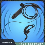 [cozyroomss.sg] Earpiece Headset PTT VOX MIC for Motorola HT750 HT1250 GP328 GP329 340 380