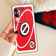 Softcase Handphone Vivo Y29 4G Latest 2024 Case Fashion Motif Uno Game Shockproof Casing Back Cover 
