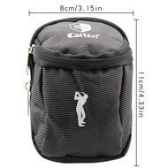 Small Golf Ball Bag Golf Tees Holder Carrying Storage Case Pouch can hold 6 golf balls