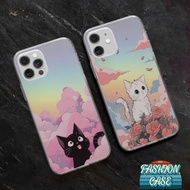 HP Case INFINIX HOT 40 40 PRO 30I 40I 9 PLAY MOTIF KHN 4344 - Clear Case Hologram - Latest Fourside 