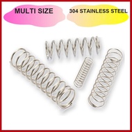 SUS304 Compression Springs d0.3mm * OD2-6mm Anti-Rust Industrial Spring 【第二批链接】