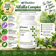 Shaklee Alfalfa Complex 330 Tablets | Natural Alfalfa + Calcium | Daily Nutrition & Wellness Support