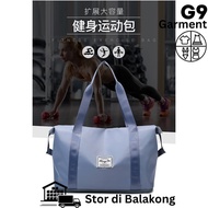 Korean Inspired Summer Travel Luggage Extendable Large Capacity Bag And Sports Fitness Cloth Storage