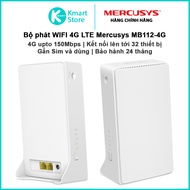 Mercusys MB112-4G 4G LTE WIFI Router | 4G upto 150Mbps | 2.4Ghz Band | Install Sim and use |