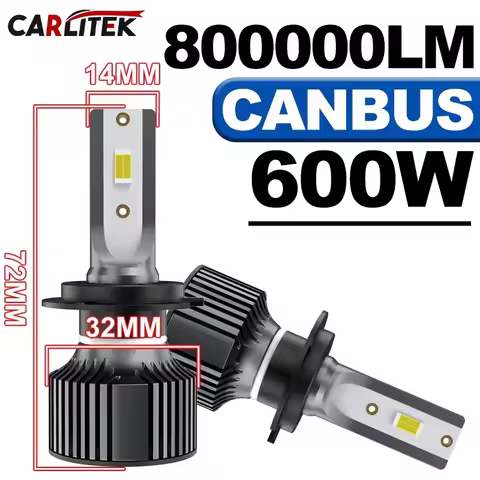 600W 800000LM H4 H7 H11 Led Bulb Canbus H1 H8 HB3 HB4 HR2 9005 9006 9012 H27 880 881 High Power Car 