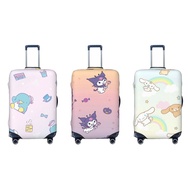 SANRIO KUROMI Luggage Cover Cinnamoroll Waterproof Dustproof Elastic Cover for Luggage Protective Trave Suitcase Cover