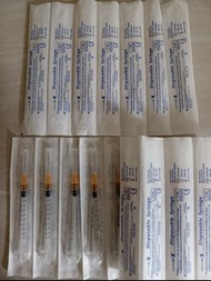 全新 1ml 一次性針筒 (獨立包裝)