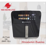 Micromatic MAF-10L Air Fryer 10 Liters MAF-10L (Houseware Express)