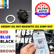 GREDDY OIL NUT Magnetic Oil Sump Nut Drain Oil Plug Screw Oil Drain Magnetic Oil Plug Nut