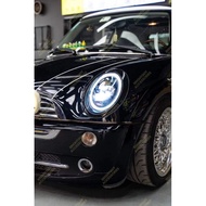 mini cooper r53 headlamp full ring LED headlamp for r50 52 53 mini cooper headlamp r50 r52 r53