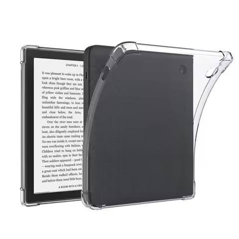 Shockproof Soft TPU Cover For Kobo Clara 2E HD Colour BW Nia 6.0 2024 Libra 2 H2O 7.0 Clear Protecti