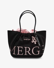 Merge A Day Bag สี Dusty Rose 🖤🩷 ** พร้อมส่ง 🎉🎉 ของแท้ 💯💯