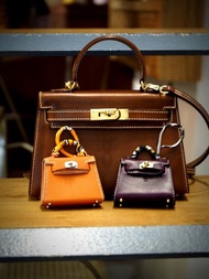 Mini Kelly bag丨手工法國羊皮製丨包包配飾丨支持客製化訂製