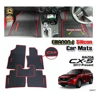 Mazda CX-5 / CX5 2017 - 2020 Emanon-J Silicon Carmat Evolution Car Floor Mat Carpet CAR MAT