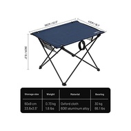 G2 Go2Gether Lightweight Camping Folding Table Durable Aluminum Frame