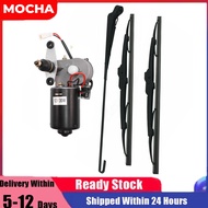 Mocha【จัดส่งฟรีขายส่ง】ชุดมอเตอร์ปัดน้ำฝนกระจกหน้ารถไฟฟ้า UTV สำหรับ Polaris Ranger RZR 900สามารถฮอนด้า