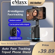 Auto Face Tracking Phone Holder Tripod Stand Smart Selfie Stick 360 Rotation Face Object Tracking Mo