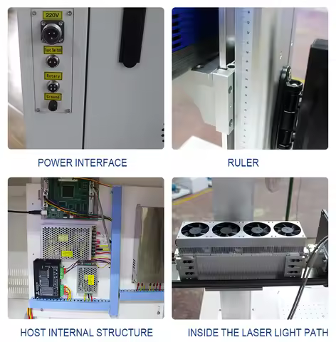 30W 50W CO2 Laser Engraver for Non-Metal: Engrave QR Codes, Dates, Photos on Fabric, Leather, Wood, 