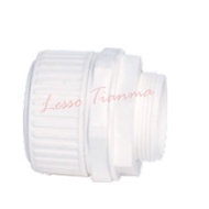 Flexible Conduit Pipe Male Adapter 32mm - Corrugated Conduit Connector 20353 Lesso