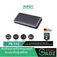 AUKEY PB-Y43 พาวเวอร์แบงค์ชาร์จเร็ว Sprint X 20K 65W 20000mAh Portable Power Bank with Digital Displ