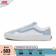 vans范斯官方 Style 36奶蓝男鞋女鞋板鞋运动鞋 淡蓝色/白色 37