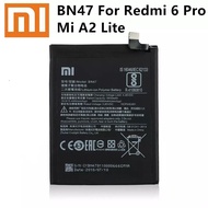 MI A2 LITE - Baterai XIAOMI MI A2 LITE BN47 Battery Batre Batu Batrei Tanam HP Xiao Mi Mi A2 Lite Mi