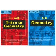 Kumon geometry grades 6-8 junior high school mathematics and geometry 2 volume English set official