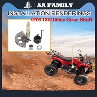 Kick Start Gear Shaft Replacement for 125/150cc 129mmGY6 Lamborg9 Kick shaft Gy6-125/Rusi gala/kymco