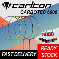 【Original】Carlton Carbotec 6000-6300 30LBS 4U 84Gram+-2 Badminton Racket