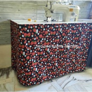 Skirting Dapur Design Bajet Lurus / Langsir Dapur / Skirting Kabinet / Skirting Tabletop / Skirting Meja