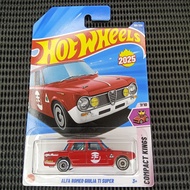 HOT WHEELS ALFA ROMEO GIULIA TI SUPER COMPACT KINGS