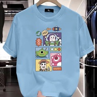 T-shirt fashion popular dengan 7 warna saiz T-shirt lengan pendek biasa M-2XL T-shirt lelaki T-shirt