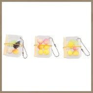 MXFASHION Mini Fast Food Box Keychain, Plastic Fast Food Box Simulation Fast Food Box Keychain, Simu