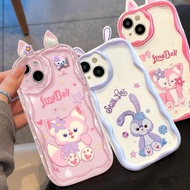 3D LinaBell StellaLou Ear Toy Case For VIVO V60 V50 Lite 5G Y400 PRO Y31 Y04 Y39 Y18 Y36 5G Y03 IQZ 