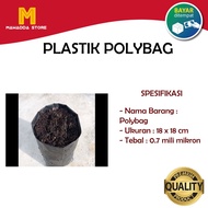 Plastic Polybag 18 cm x 18 cm per 10kg
