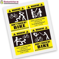 BEBETTFORM Bike Sticker Waterproof Frame Sticker Decorative Road Bike