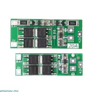 amonoy 2S 20A 7 4V 8 4V Li-ion Lithium  18650 Charger PCB BMS for Protection Boa