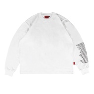 CH-STUDIOS - EFCall-White | Heavyweight Longsleeve Tshirt | Oversize T-SHIRT