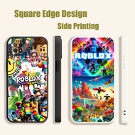 Casing For OPPO Reno6 Reno 7 7z 5K A16E A16K A94 ROBLOX Game Cute Friends BOG09 Phone Case Square Ed