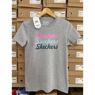 Skechers Women T-shirt Grey SKEX4TW303GY Original Women's T-shirt