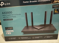全新未開  TP-Link Archer AX55 Pro AX3000 WiFi 6 路由器（包SF)