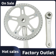 Mountain Bike for Single Chainring Crankset Bicycle Crank Set for Single  Hole Crankset 46T 152MM Ch