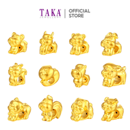 TAKA Jewellery 999 Pure Gold 12 Zodiac Charm
