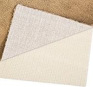 LOPYXBR 8x10 Rug Pad 8 x10 Rug Gripper for Hardwood Floors White Carpet Padding 8x10 Rug Pad Non Sli